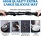 LET'S RESIN Extra Large Silicone Mat for Crafts,36''x24''Nonstick &Nonskid Heat-Resistant Silicone Crafts Mat, Easy Clean&Store Multipurpose Silicone Mat for Resin, DIY Art Crafts,Paint, Clay